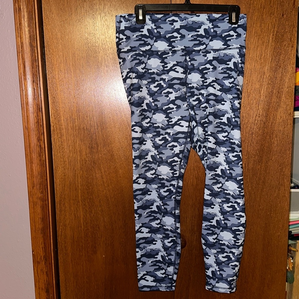 Blue Camo fabletics leggings